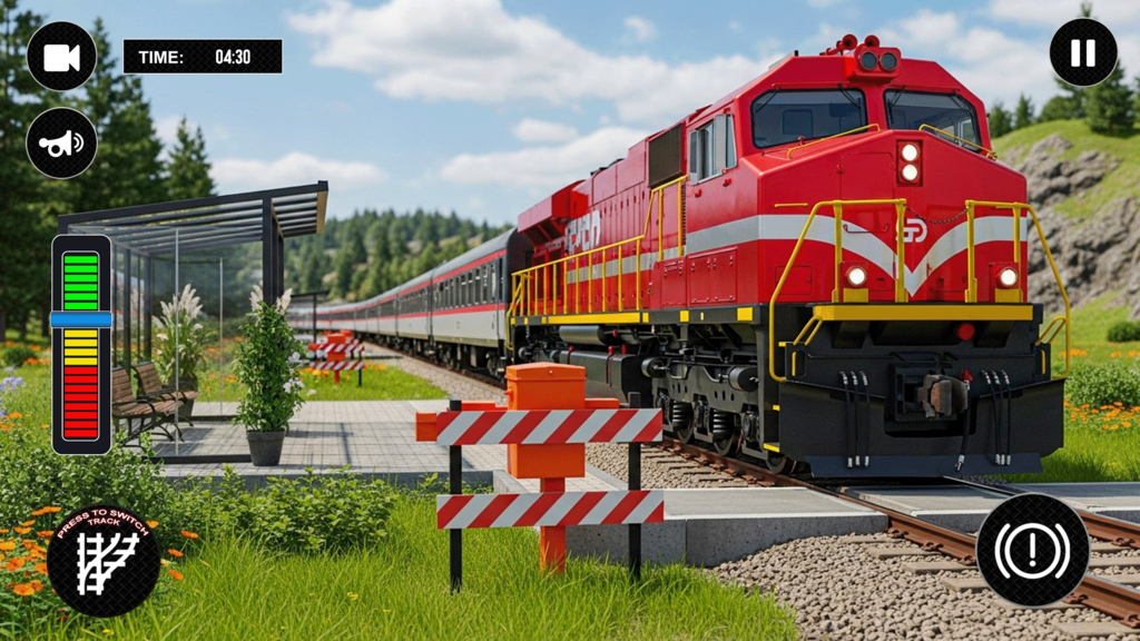 Railways Train Simulator Game: Train Games screenshot 7