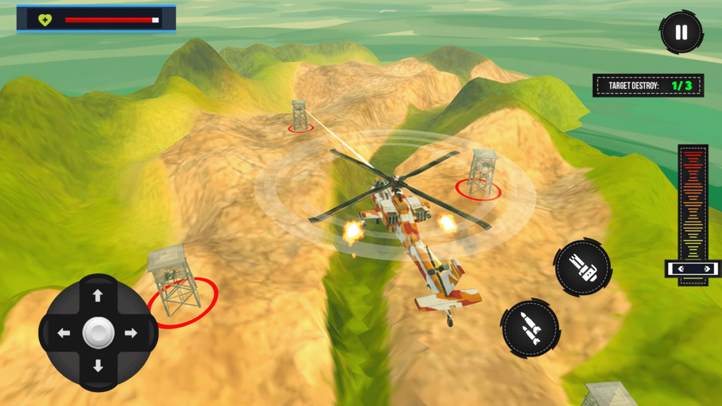 Gunship Strike Helicopter Battle: Helicopter Fight screenshot 3