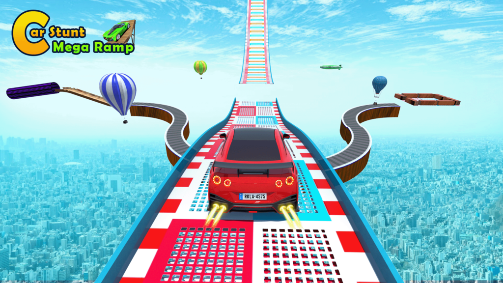 Mega Ramps Car Stunt: Car Racing Games screenshot 1