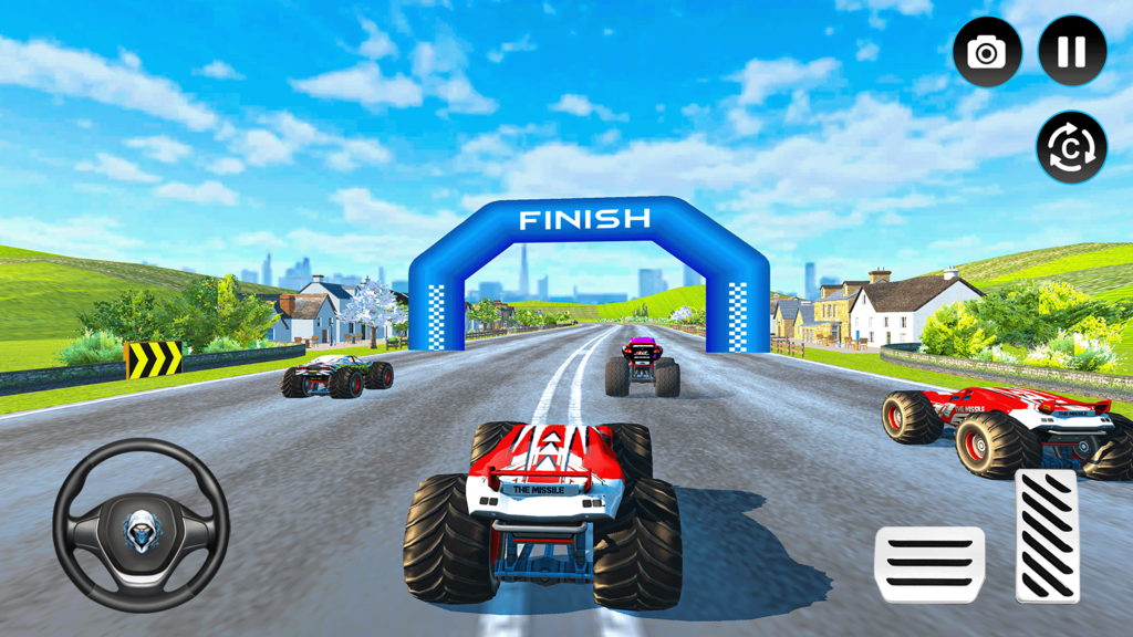 Monster Truck Racing Game: Truck Race screenshot 2