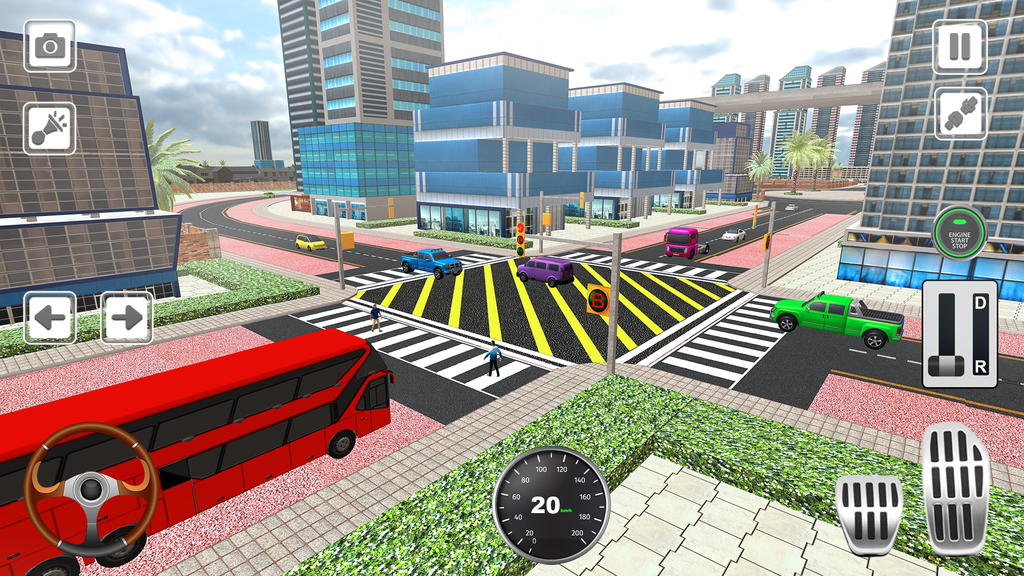 US Coach Bus Simulator: City Bus Driving Coach screenshot 3
