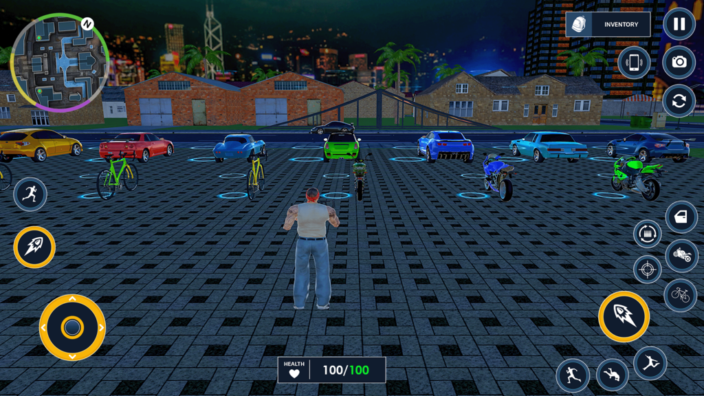 Street Mafia Downtown Gangster Game: Police Chase screenshot 4