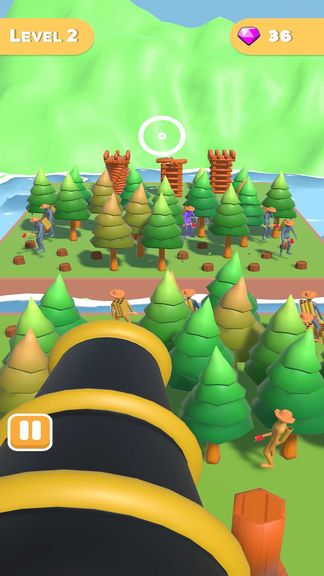 Lumber Jack Castle Island Clicker Game screenshot 4
