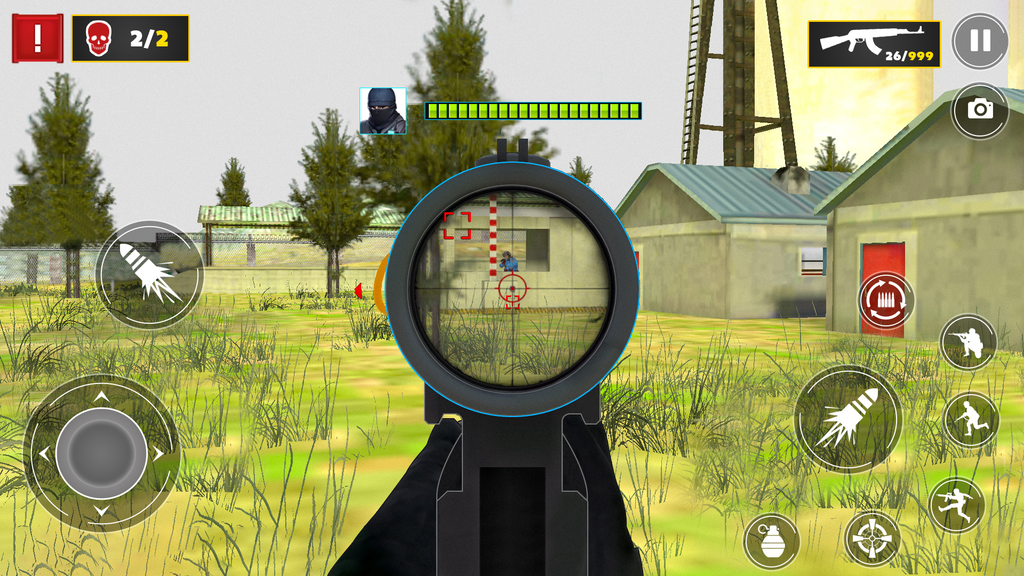 FPS Commando Shooting Offline Gun Game screenshot 1