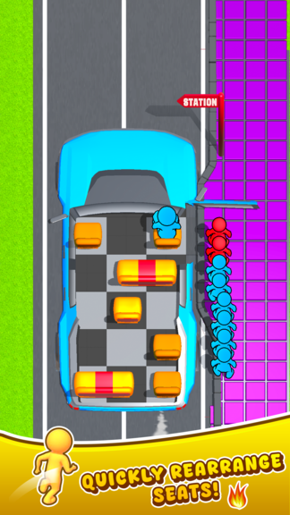 City Bus Passenger Picking Game Offline screenshot 6