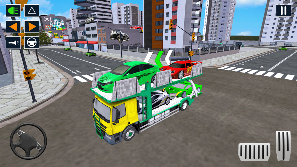 City Cargo Truck Driving Games Offline screenshot 4