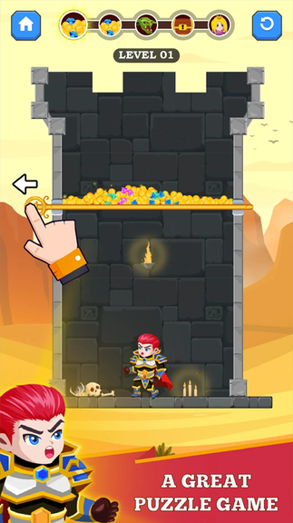 Hero Rescue featured gameplay