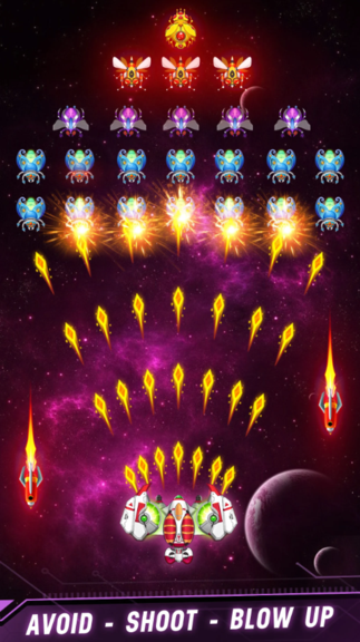 Space shooter gameplay screenshot 3