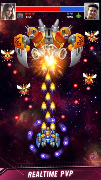 Space shooter gameplay screenshot 4
