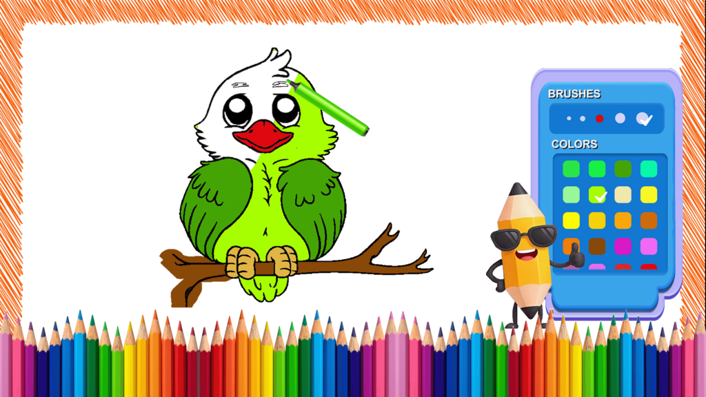 Coloring Book Games: Paints Game screenshot 1