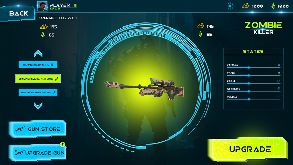 Space Sniper Gun Shooting Game- Sci Fi Sniper Game screenshot 3