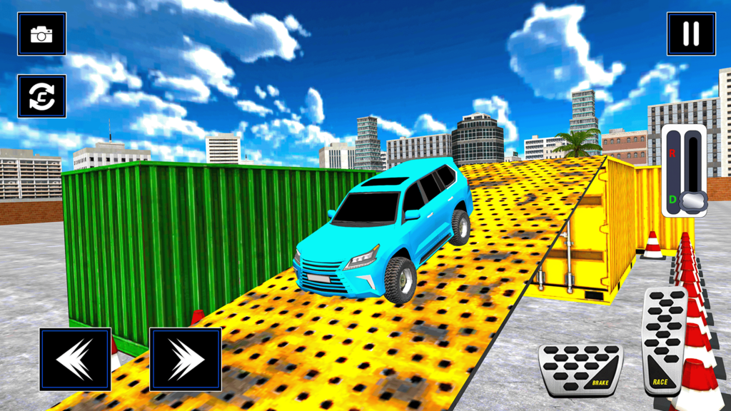 Real Prado Car Parking Games: Car Games screenshot 2