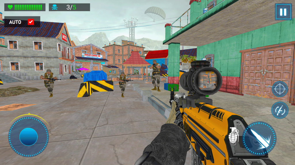 Frontline Commando Shooting: Gun Games screenshot 5