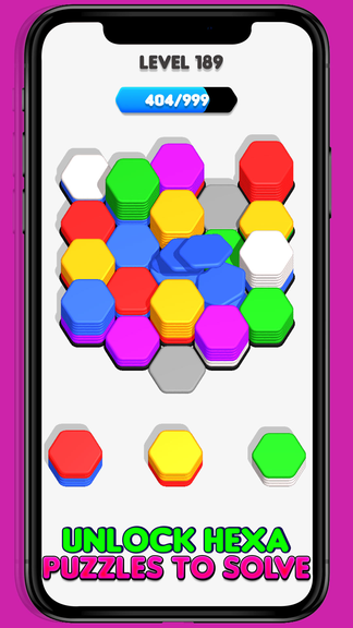 Hexa Stack: Color Puzzle Blast – Hexa Offline Game screenshot 4