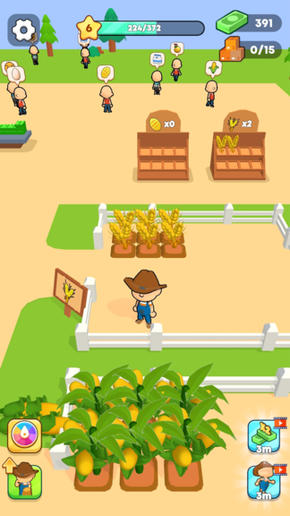 Castle Farm Land Offline Game: Farming & Building screenshot 5