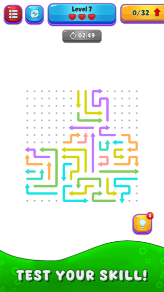 Arrow Swipe Escape Game: Arrow Sort Puzzle screenshot 6