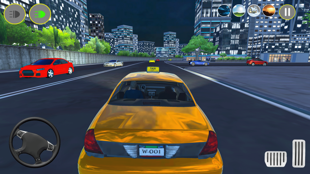 Passenger City Taxi Game: Pick Rides screenshot 1