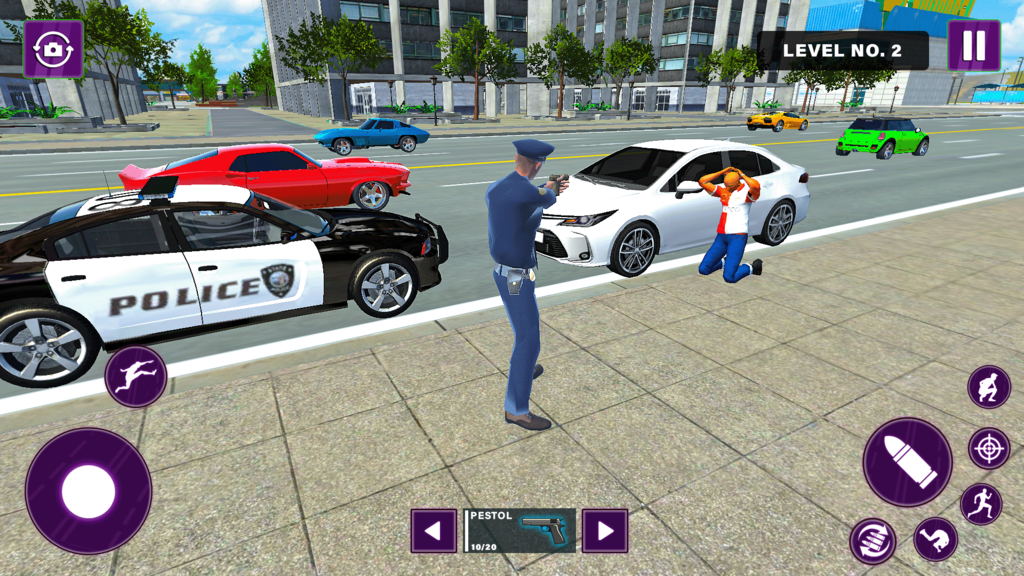 Drift X Police Chase Simulator: Police Games screenshot 3