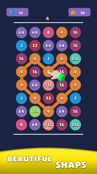Merge Number Puzzle Games: Number Match Game screenshot 4
