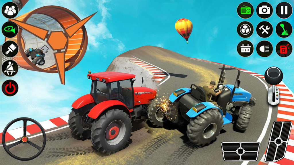 Driving Impossible Tractor Game: Offline 3D Game screenshot 2
