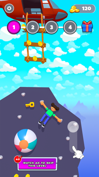 Real Mountain Climber: Climb Up Game screenshot 4