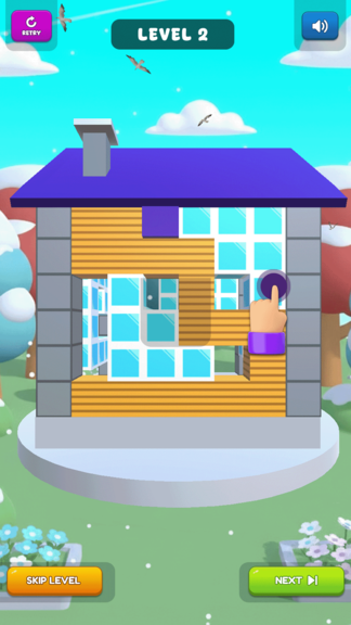 House Build 3D Puzzle Game screenshot 2