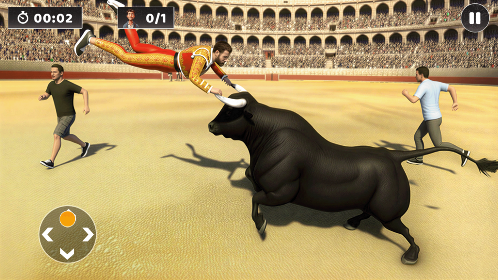 Wild Angry Bull Fighting Game screenshot 2