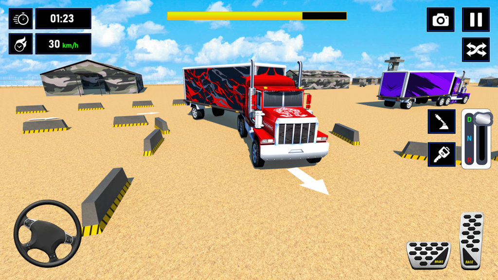 Real Grand Truck Simulator Games screenshot 1