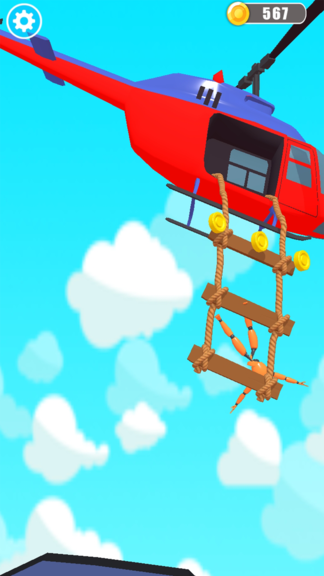 Robot Jumping Climb: Rig Guy Pull Jumping screenshot 2