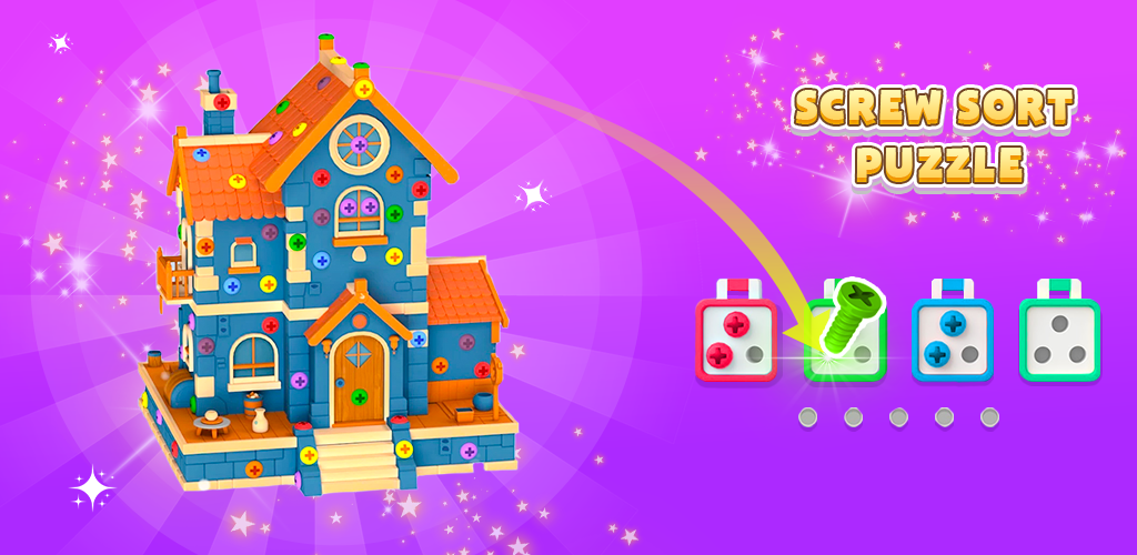 Screw Puzzle: Nut & Bolt Fun – Solve the Puzzle screenshot 1