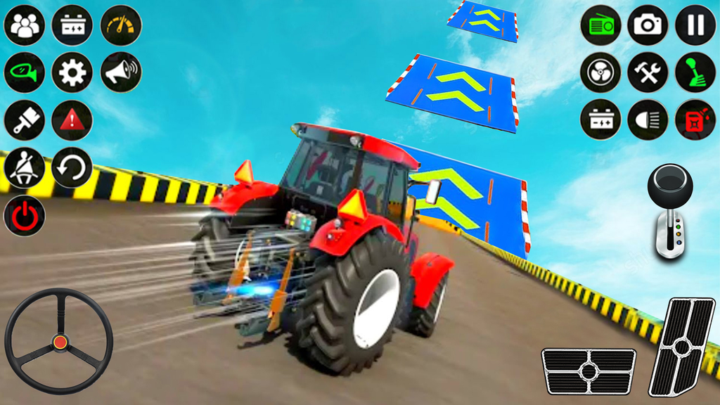 Driving Impossible Tractor Game: Offline 3D Game screenshot 1