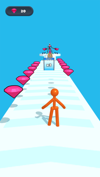 Tall Man Runner Game: 3D Running Games screenshot 3