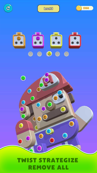 Screw Puzzle: Nut & Bolt Fun – Solve the Puzzle screenshot 5