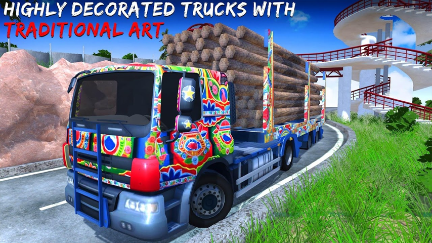 Pak Truck Driver Simulator Offroad Truck Games featured gameplay