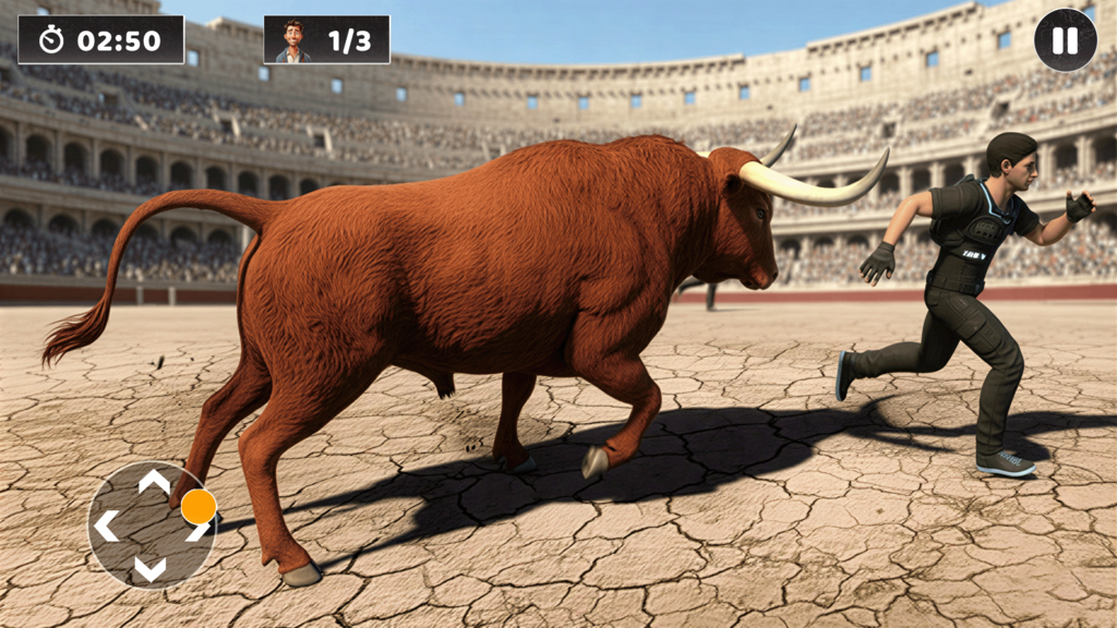 Wild Angry Bull Fighting Game screenshot 3