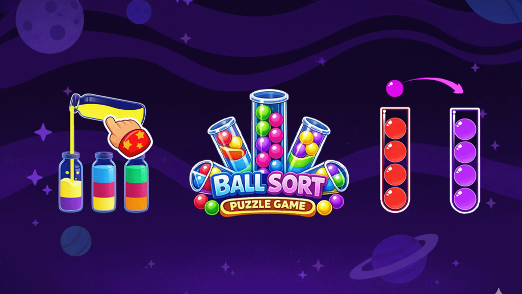 Color Water Sort Game: Ball Games screenshot 1