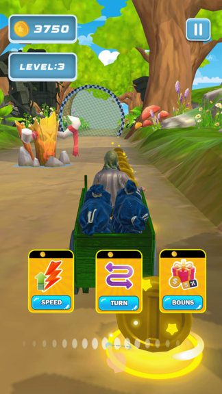Horse Kart Runner Game: Jungle Safari screenshot 5