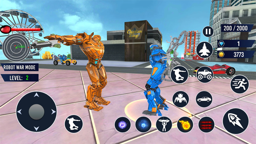 Octopus Transformer Robot Game gameplay screenshot 3