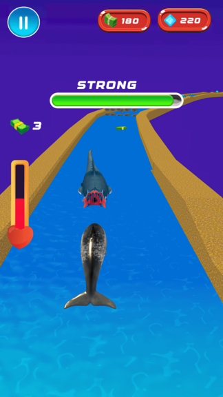 Runaway Fish Runner Game: Fishy Rush screenshot 1