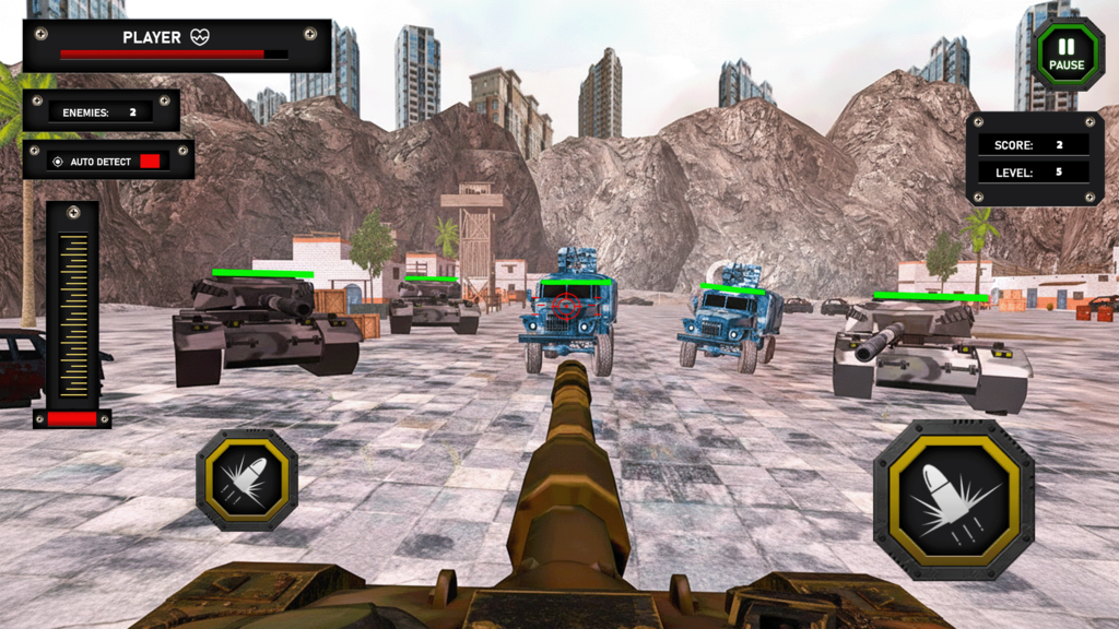Tank War Simulator Game: Shooting Game screenshot 6