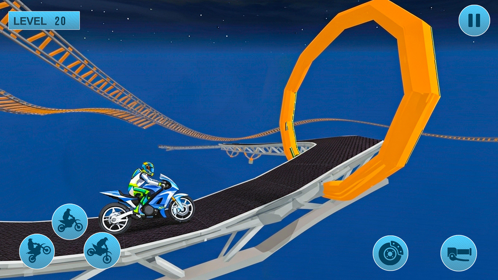 Moto Bike Racing Game: Bike Stunt screenshot 1