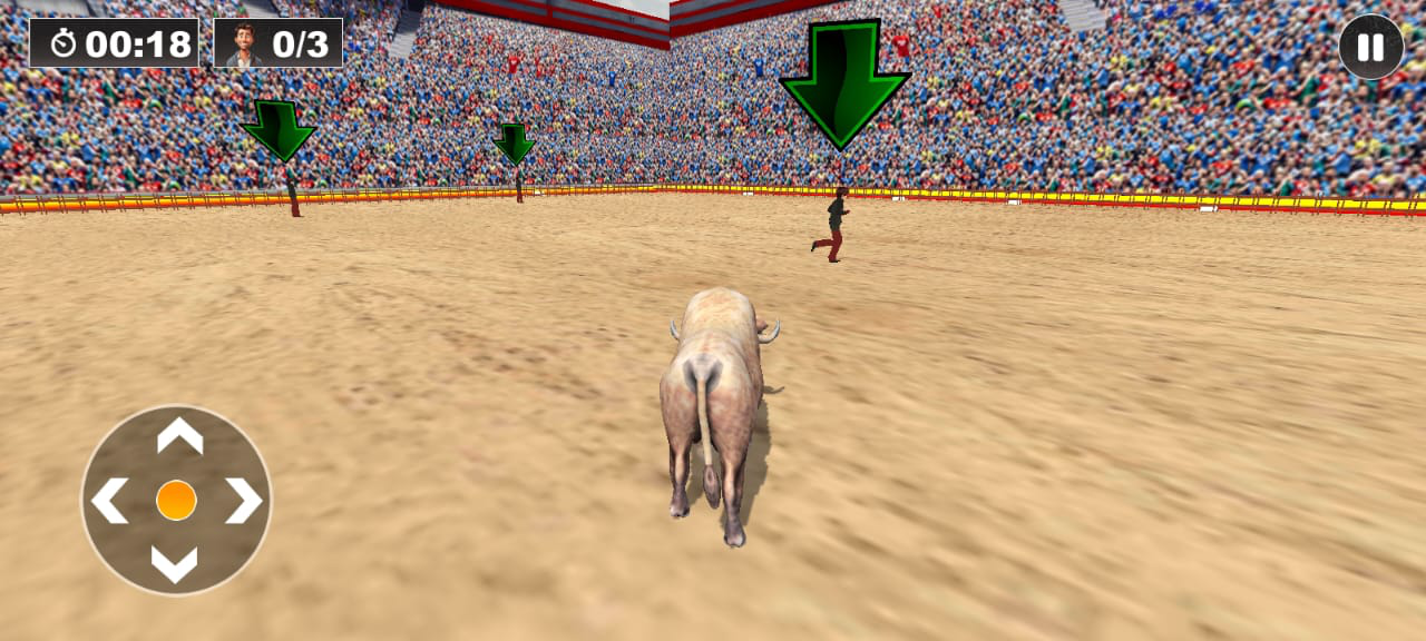 Wild Angry Bull Fighting Game screenshot 7