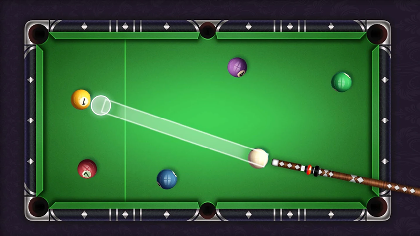 Billiards 8 Ball gameplay screenshot 1