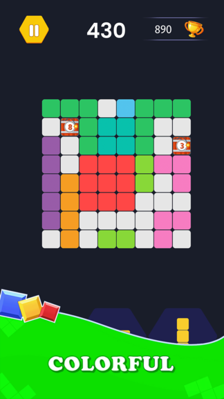 Color Block Magic Puzzle Games: Block Blast screenshot 3