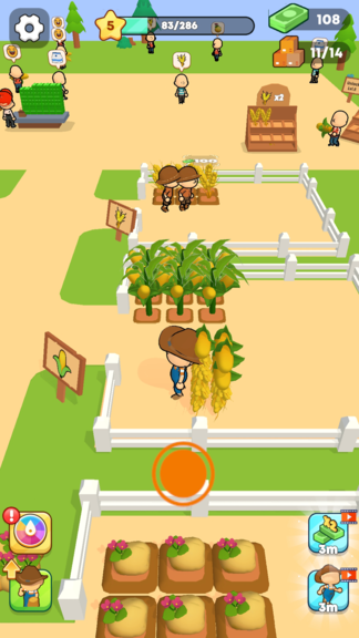 Castle Farm Land Offline Game: Farming & Building screenshot 3