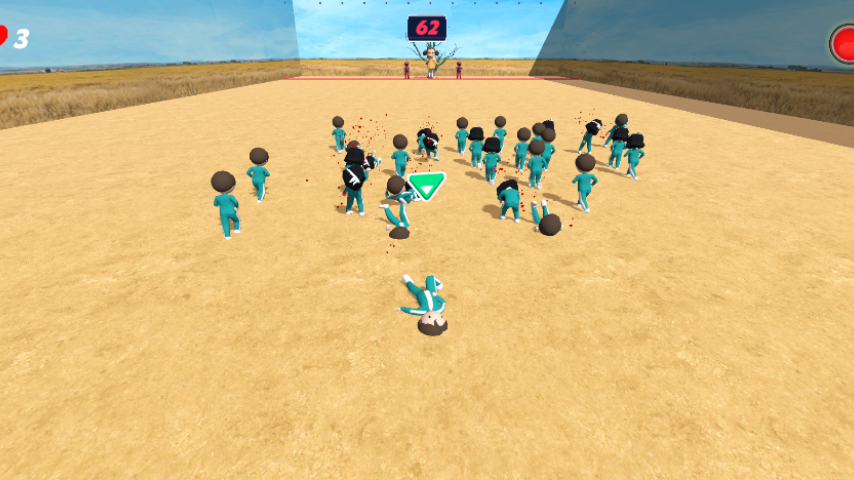 Squid Battle Survival Challenge Game gameplay screenshot 3