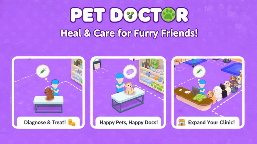 Pet Doctor Business Tycoon:  Pet Care Game screenshot 1