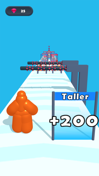 Tall Man Runner Game: 3D Running Games screenshot 2