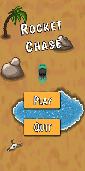 Rocket Car Chase Game: Car Chase Runner screenshot 1