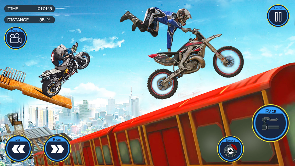 Bike Stunt Rush: 3D Bike Racing Game screenshot 2